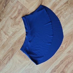 Navy Blue Eurotard Skirt (Bullet Point)  - Medium Child